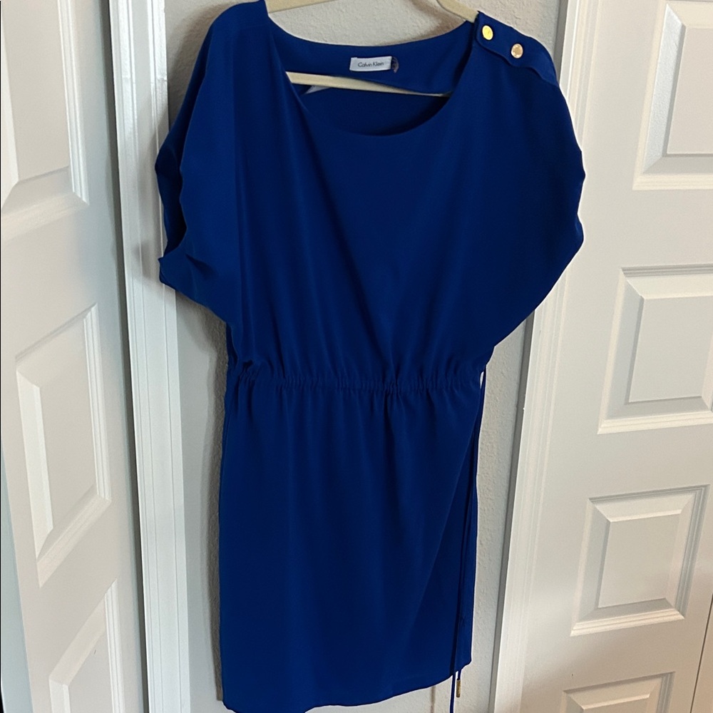 Calvin Klein Royal Blue Dress